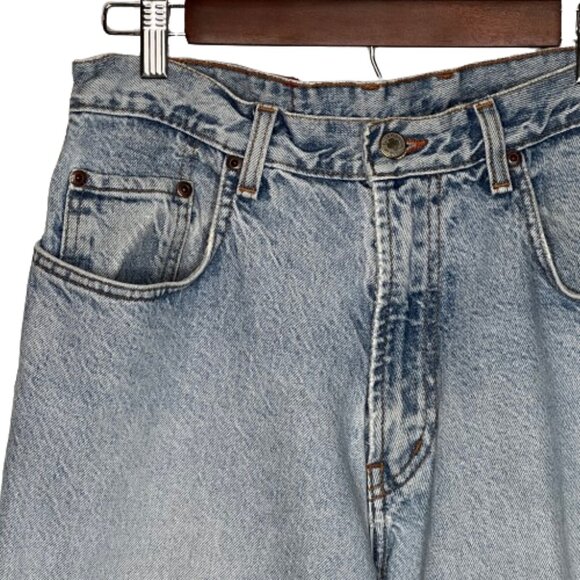 VTG 90s Lucky Brand Mens Relaxed Fit Jeans Size 34 x 29 Light Wash Lucky You Fly - Picture 5 of 15